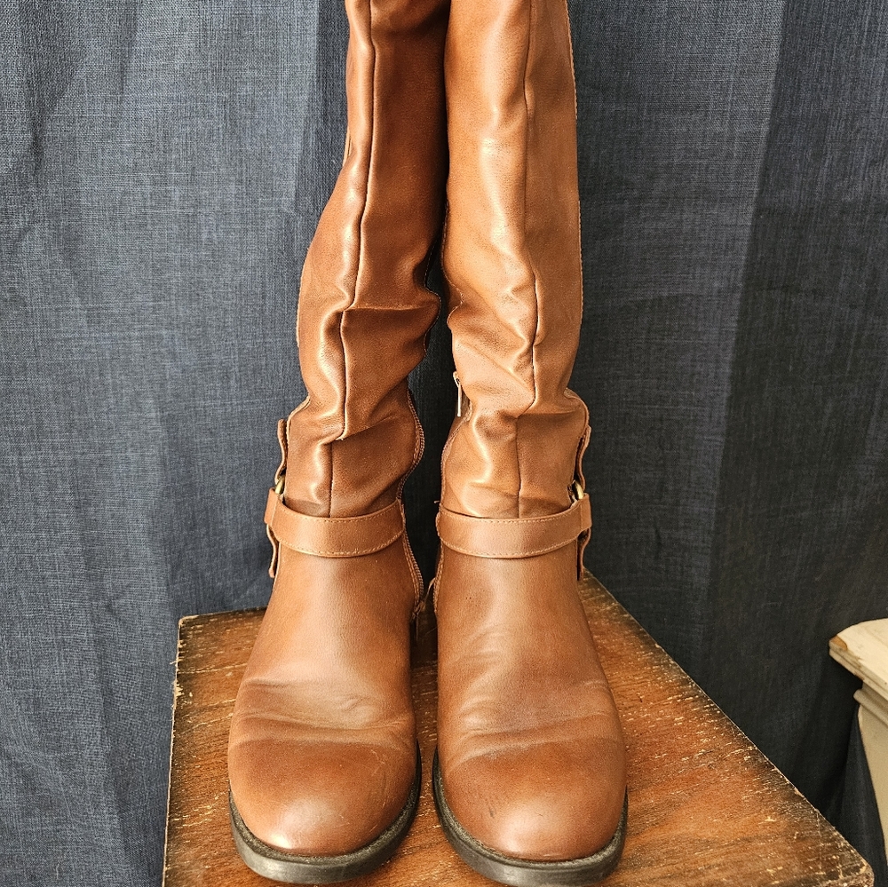 High calf boots